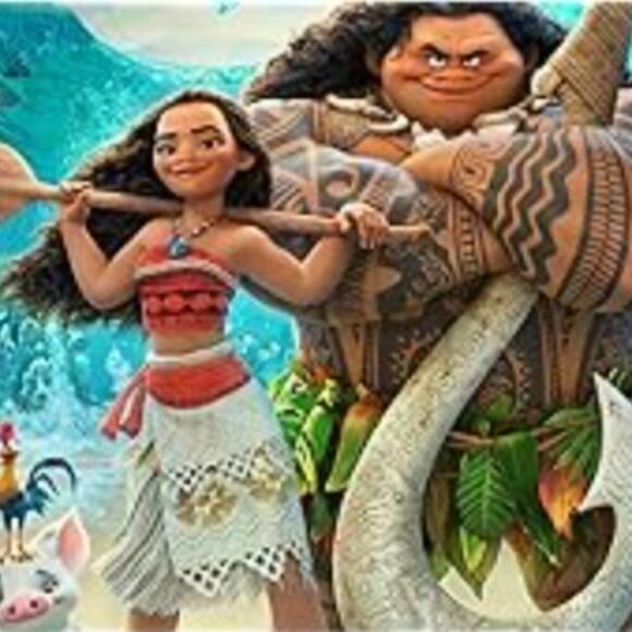 4 Costumes! NEW Disney Moana Girls Adventure Outfit  Size 4-6X Costume Halloween - Picture 1 of 7